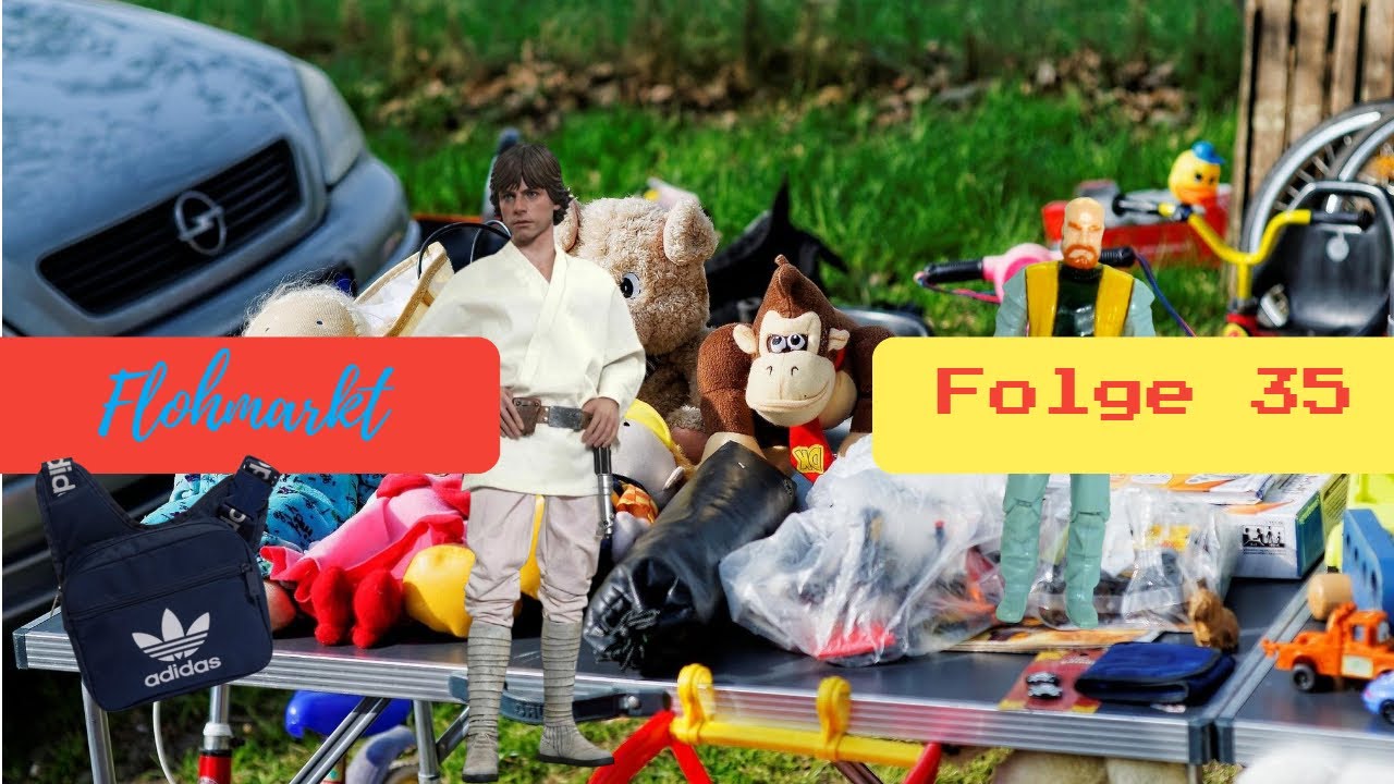 Flohmarkt Vlog Folge -35- GROßE XXL FOLGE 👩‍👩‍👦‍👦🎮 Sonniger Flohmarkt mit Internet Pick Ups