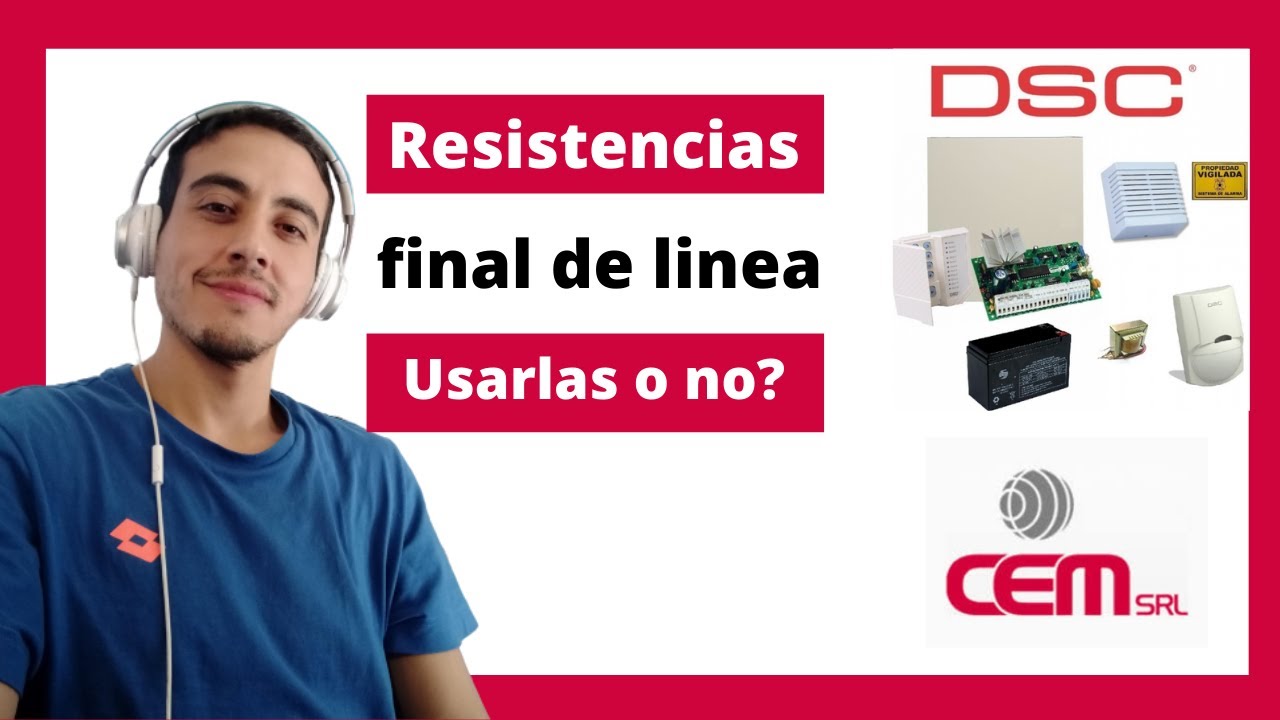 ⚠ Resistencia de final de Linea y Cierre por negativo. Diferencias y uso. Curso Alarmas ⚠