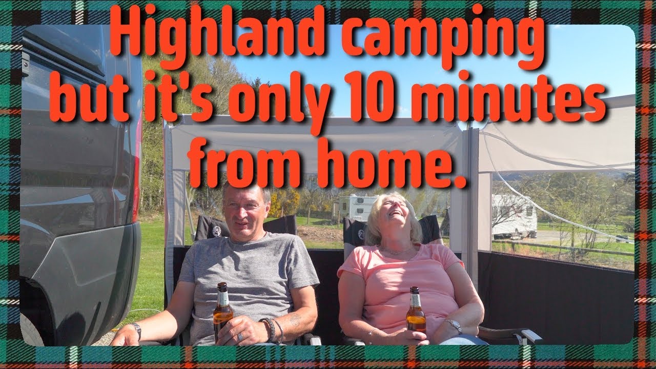 Highland camping 10 minutes from home AND all the 