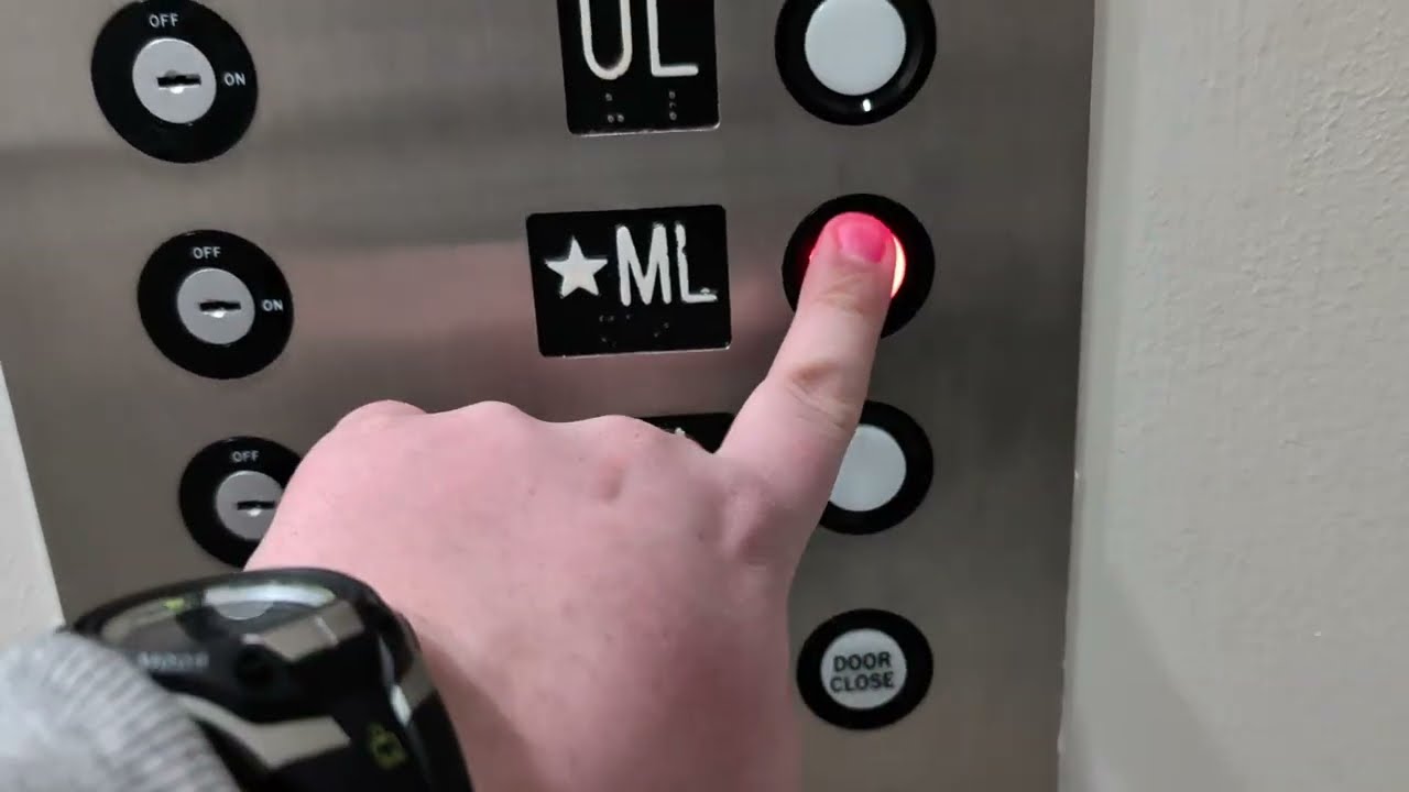 Bizarre American Hydraulic Elevator - North Attleboro Town Hall, North Attleboro MA
