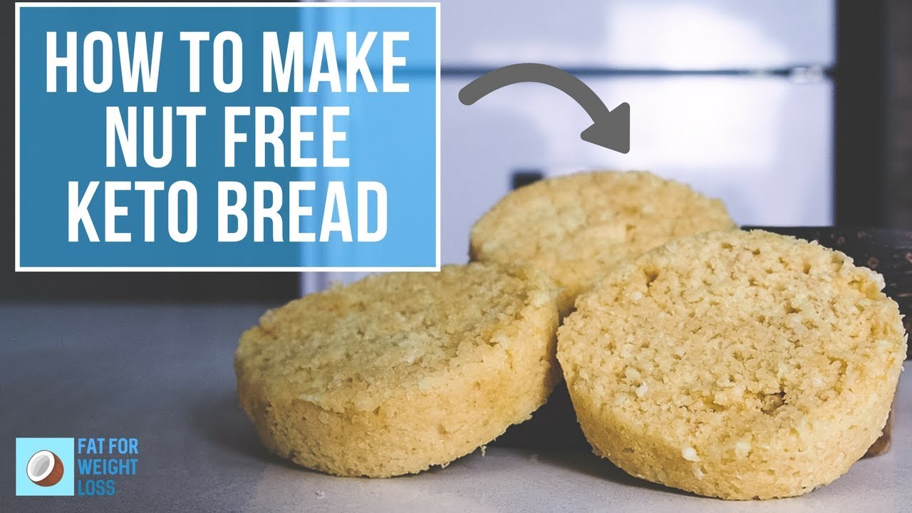 How To Make Nut Free 90 Second Keto Bread - Sesame Seed Flour