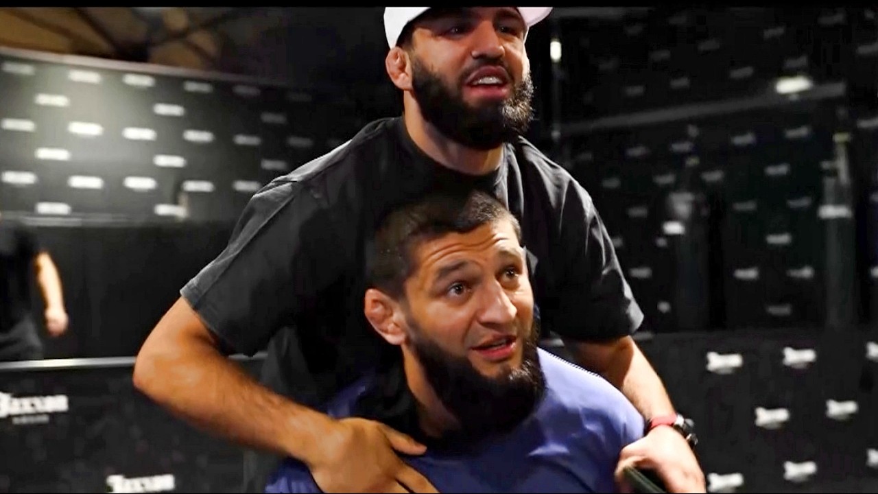 Как Арман помогает Хамзату готовится к бою на UFC 328