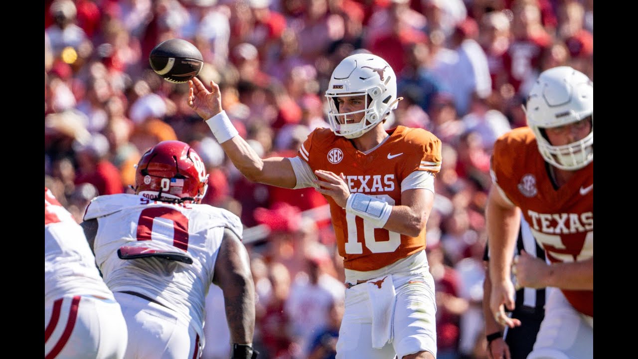 Texas OL/Offense VS Oklahoma DL/Defense (2025)