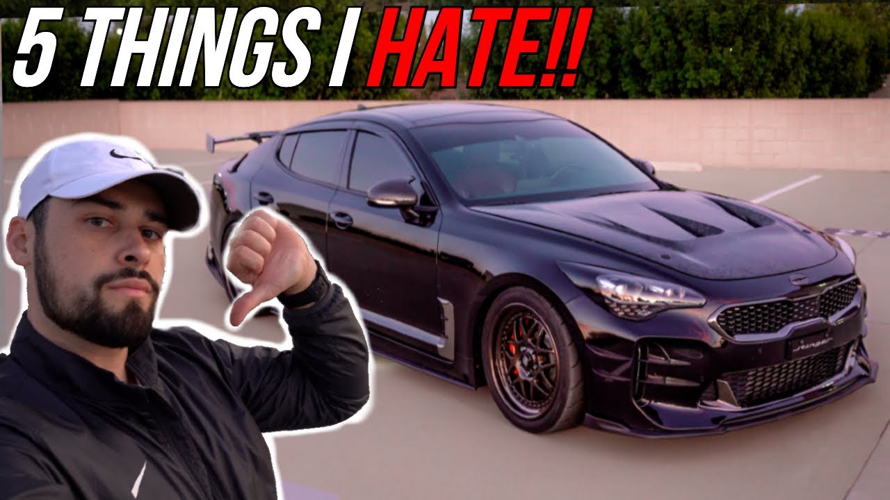 5 вещей, которые я ненавижу в KIA STINGER