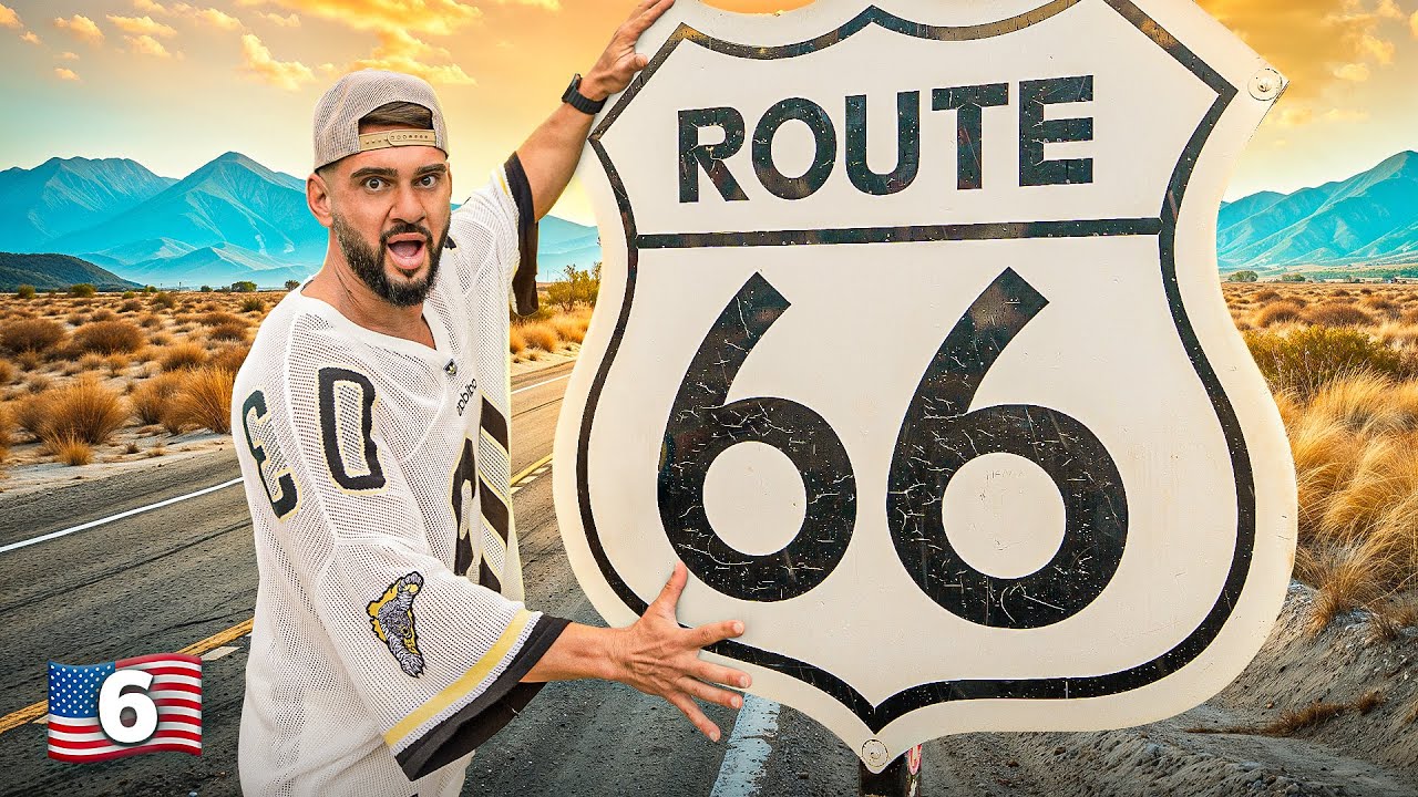 Road Trip Pe Route 66 + Ce Mancare Gasesti In Mijlocul Pustietatii ?! 
