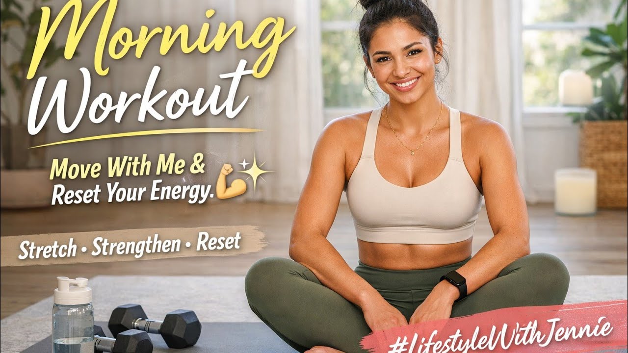 Jennie Onyi  is live Morning Workout & Soft Conversations ☀️ | Stretch, Chat & Gentle Start
