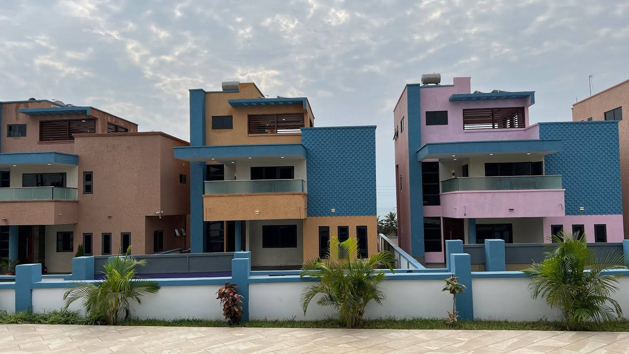 Fully Furnished Duplex Four (4) Bedroom in a Gated community at Accra Ghana For sale ||Tour 033||