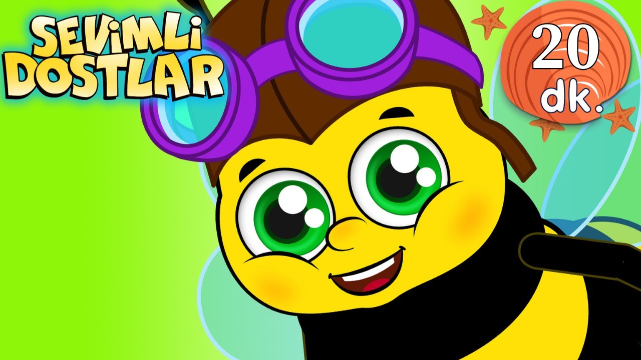 Bal Yapan Çalışkan Arılar🐝🐝 Sevimli Dostlar Bebek ve Çocuk Şarkıları 2025