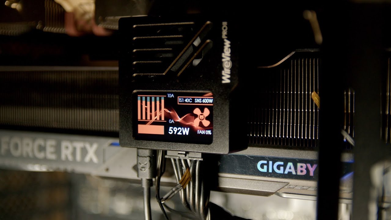 Установка и тестирование WireView Pro II #thermalgrizzly #wireview