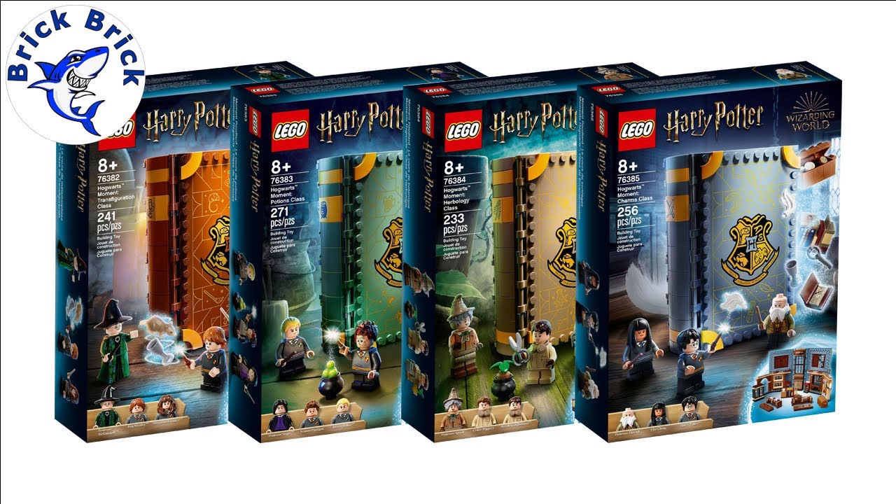 LEGO Harry Potter Compilation All Hogwarts Moment 2021 sets - Speed Build Review