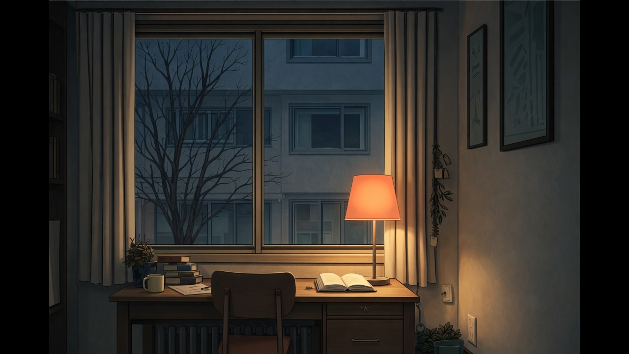 Open Desk 📘 | Calm Lo-Fi Background Music for Studying (3 Hours)