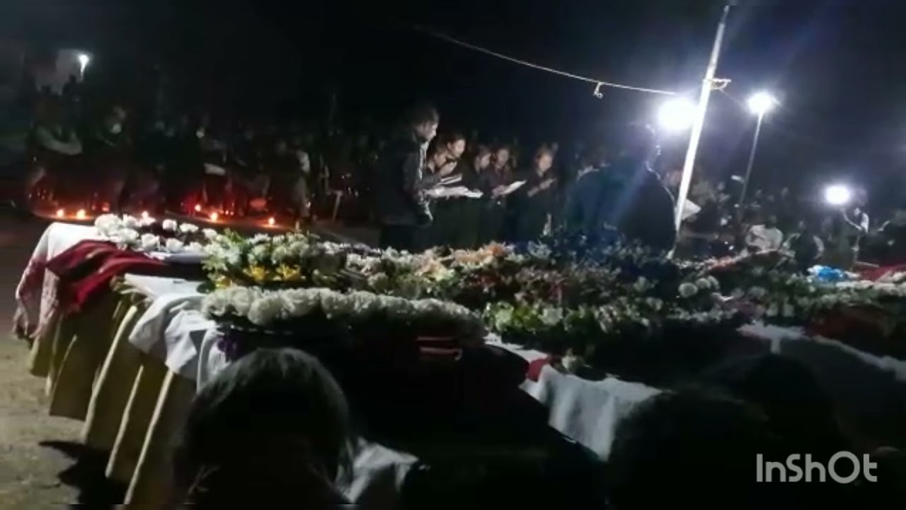 Last Solidarity Songs at OTING Village.(we want justice)