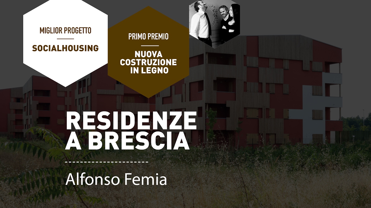 LIGNIUS - Concorso Architettura in Legno, Miglior Progetto Socialhousing
