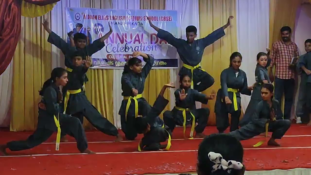 Kung Fu Show, Moran elias English medium school Manjinikkara 🙅🙅&zwj;♂️