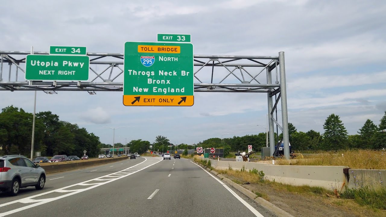 Cross Island Parkway & Cross Brox Parkway from Queens to Bronx, NYC