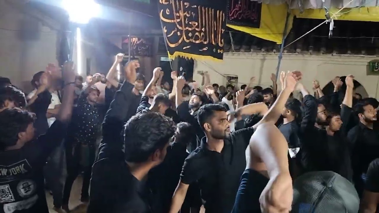 Royi bahot yateem sakina nasheb me😭2025 Anjuman lashkare abbasiya sonbarsa Sultanpur 6 moharram 1447
