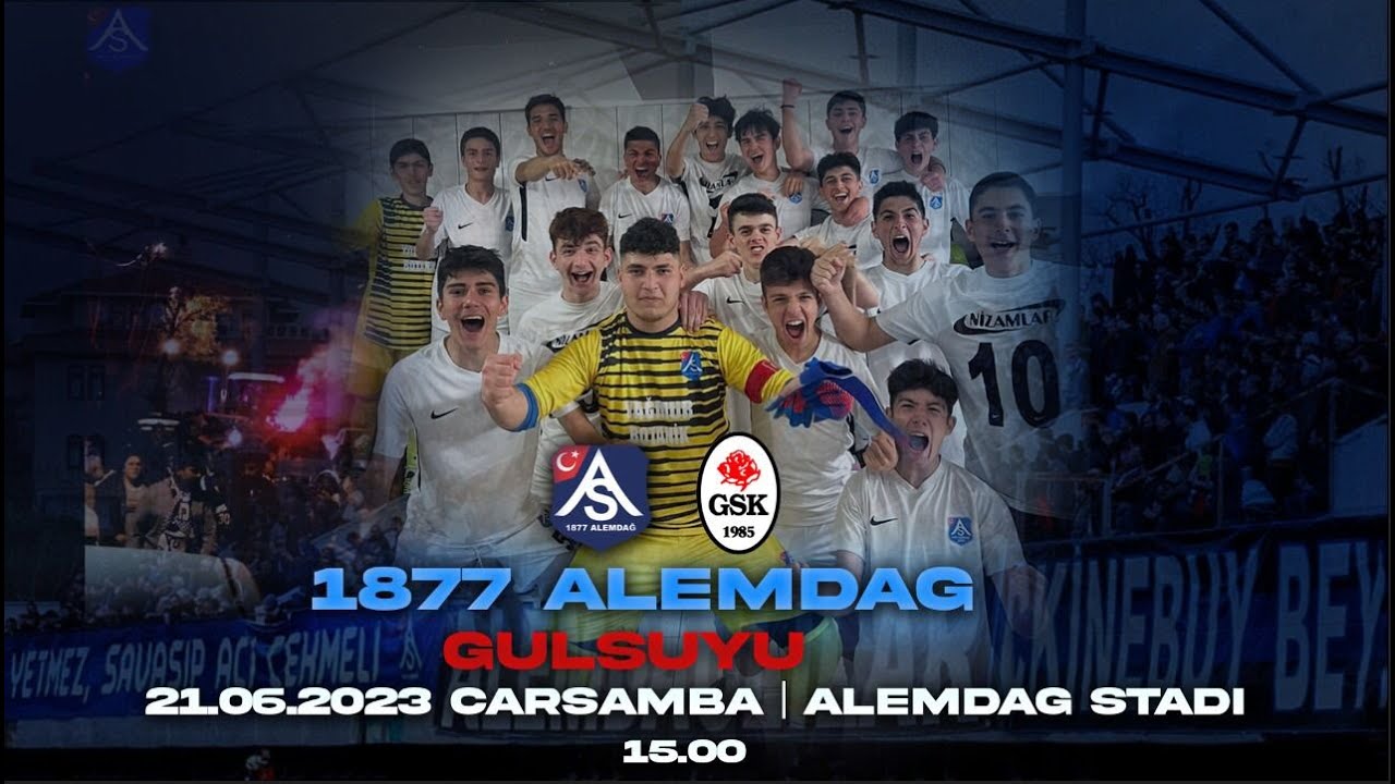 TFF 29.GRUP U17 (1877 ALEMDAĞSPOR 1-0 GÜLSUYU) 21.06.2023 15:00