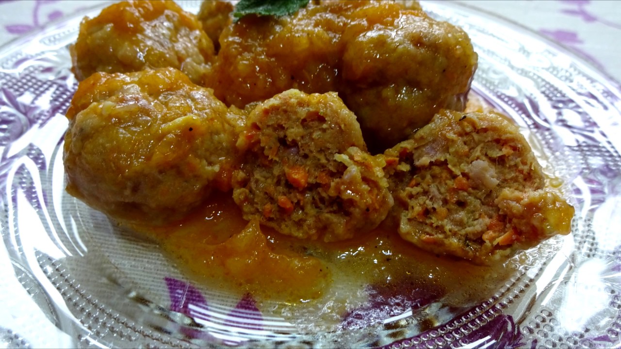 Albóndigas en salsa española con Monsieur Cuisine Plus