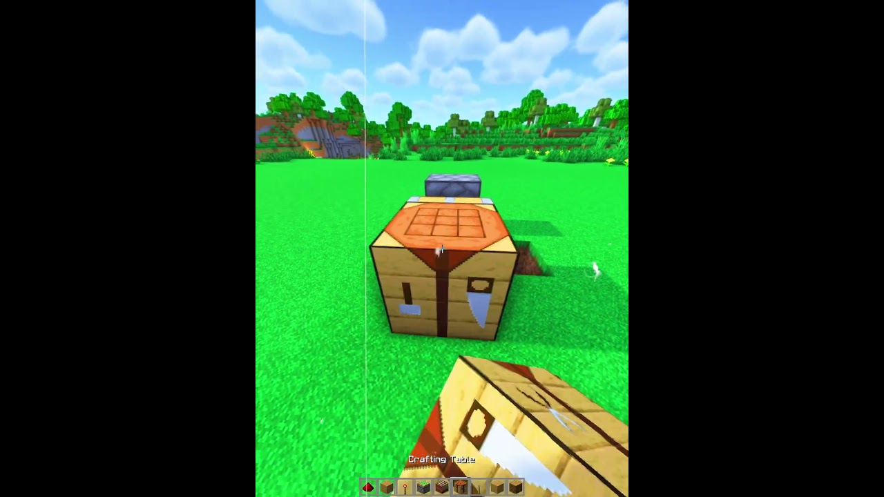 Обменник блоков в Minecraft 💀 (Самая маленькая в мире скрипка) #minecraft #shorts