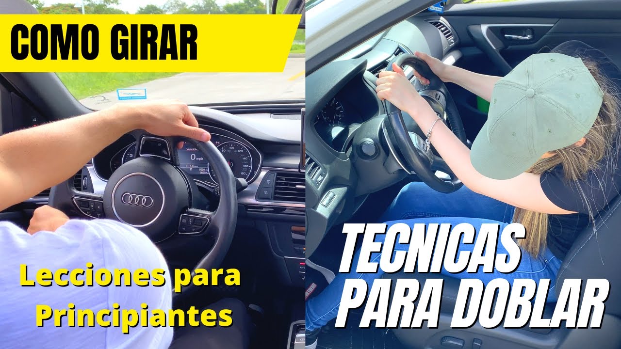 Como Aprender a Doblar en un AUTO.Clases de Manejo para Principiantes.Licencia de Conducir.