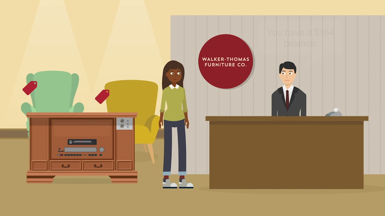 Williams v. Walker-Thomas Furniture Co. Case Brief Summary | Law Case Explained