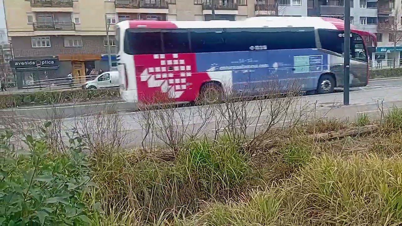 Tranvia de Vitoria-Gasteiz serie 500 N°509 Hacia UNIBERTSITATEA  