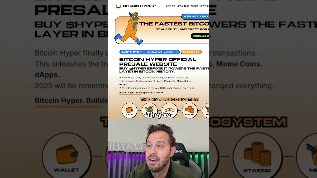 DON&rsquo;T MISS THE BITCOIN HYPER PRESALE 😱 100x POTENTIAL!!!