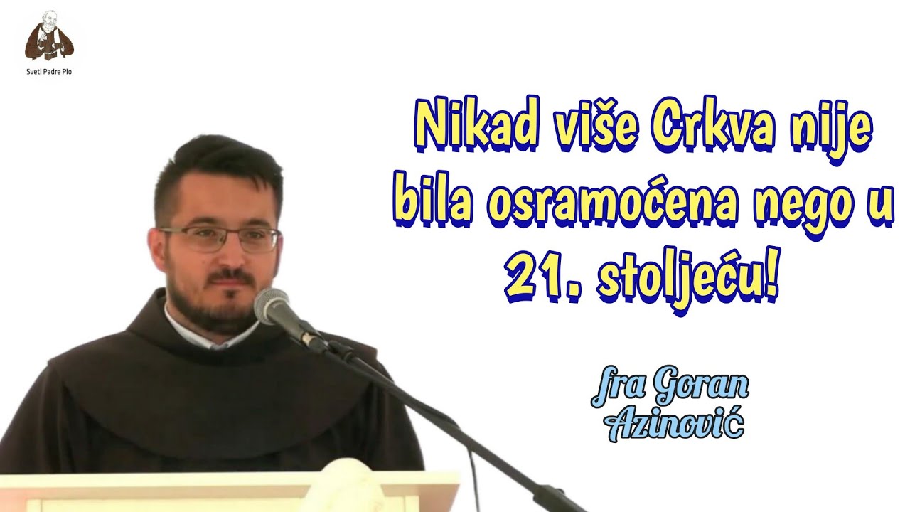 Nikad više Crkva nije bila osramoćena nego u 21. stoljeću‼️
