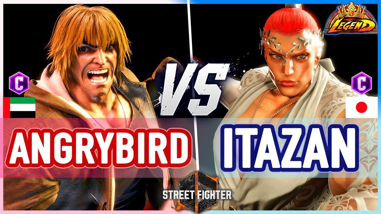 SF6 🔥 Angrybird (Ken) vs Itazan (Marisa) 🔥 Street Fighter 6