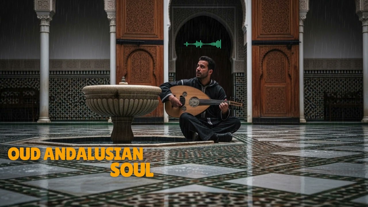 Rainy Andalusian Courtyard Oud – Emotional Soul Instrumental