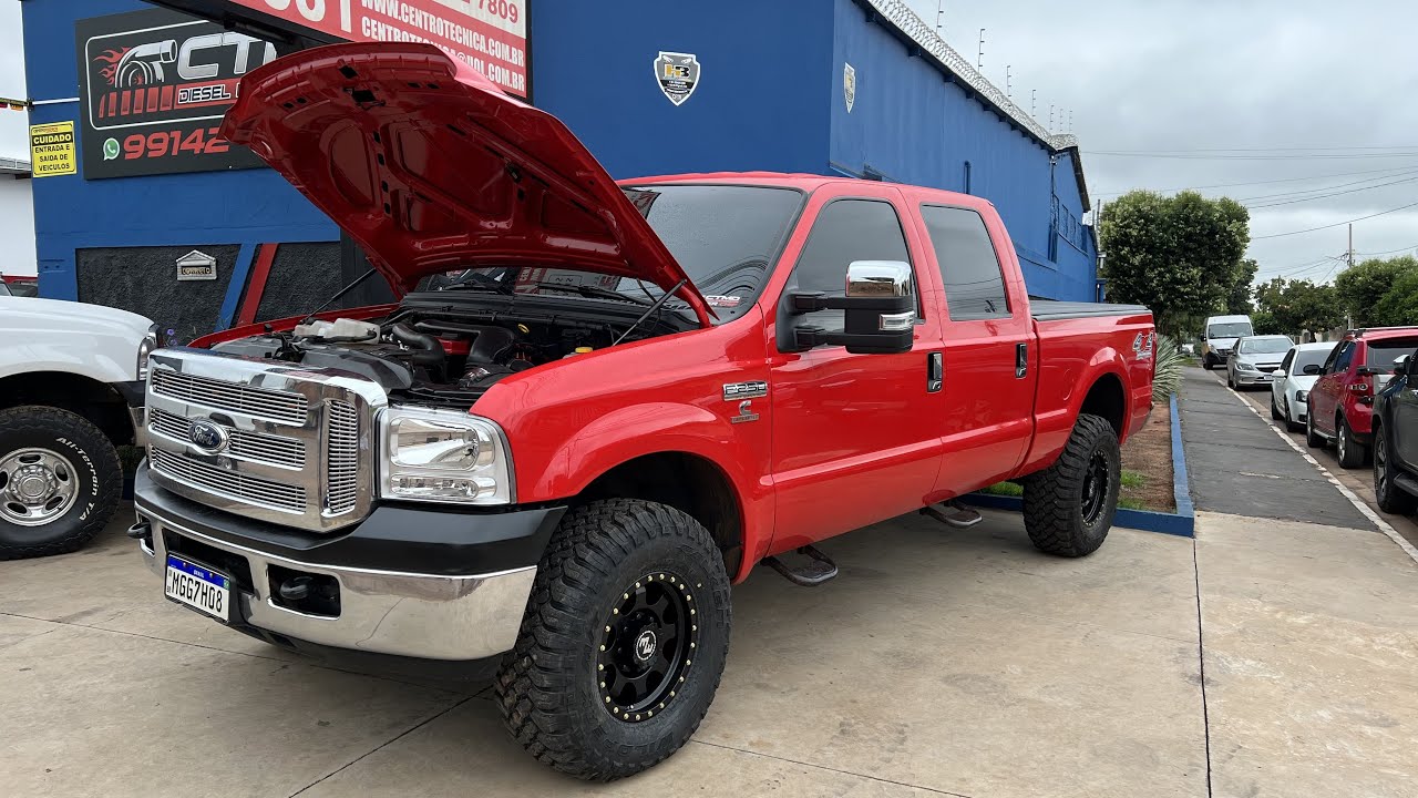 F-250 MAX POWER COM 350cv, LIFT, PNEUS 35”, RODA GRINGA E MUITO MAIS!!!🔥🚜💨💨