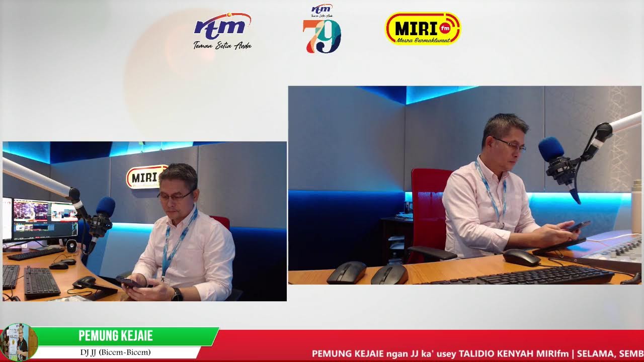 PEMUNG KEJAIE ngan JJ ka' usey TALIDIO KENYAH MIRIfm | Tau Telu 14 Januari 2026