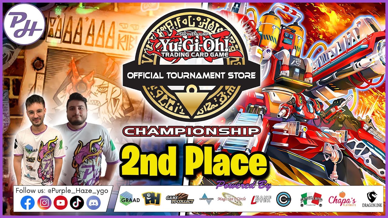Double 2nd Place Rescue Ace Sinful Spoils OTS Championship by F. Papini & S. Gianino Yu-Gi-Oh!