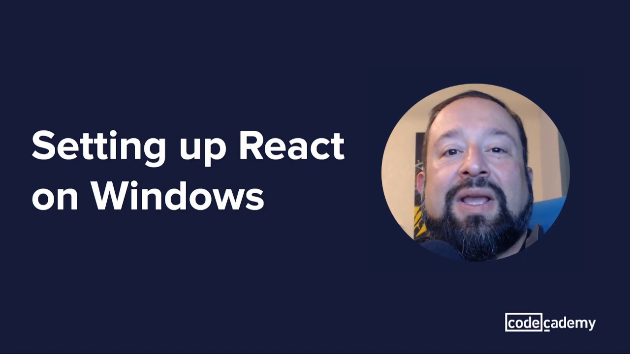 Setting up React on Windows