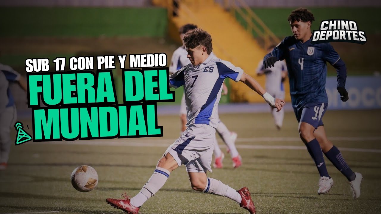 La Sub 17 con pie y medio fuera del mundial