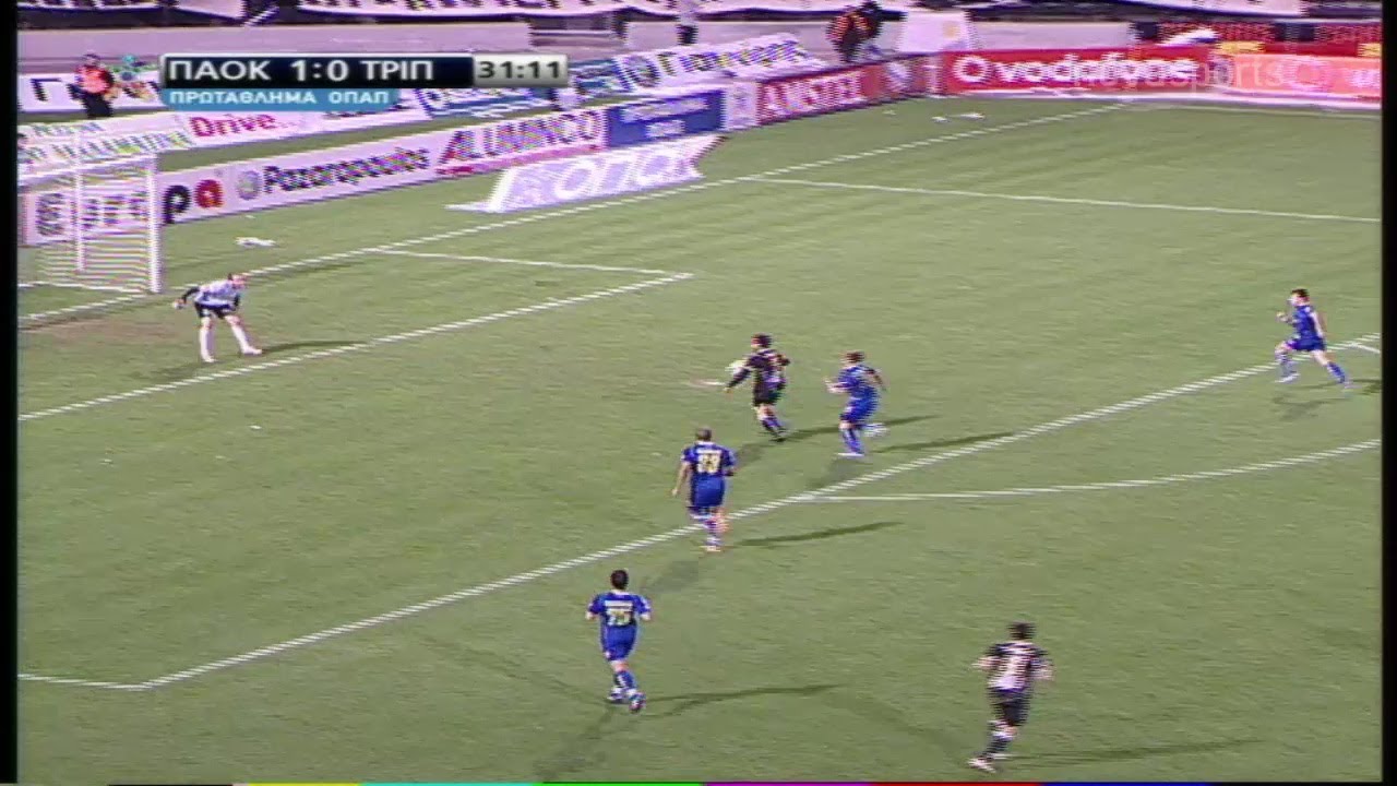ΠΑΟΚ - Αστέρας Τρίπολης (1-1), 07/12/2008
