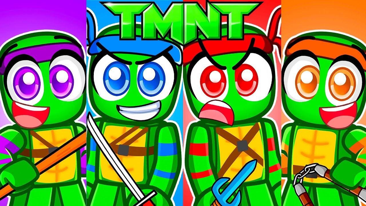 REBORN as MUTANT NINJA TURTLES in Roblox Strongest Battlegrounds!