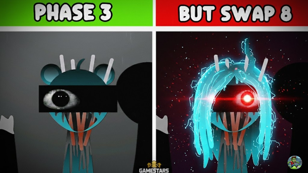 Sprunki: PHASE 3... But it's SWAP 8! 🔄💀