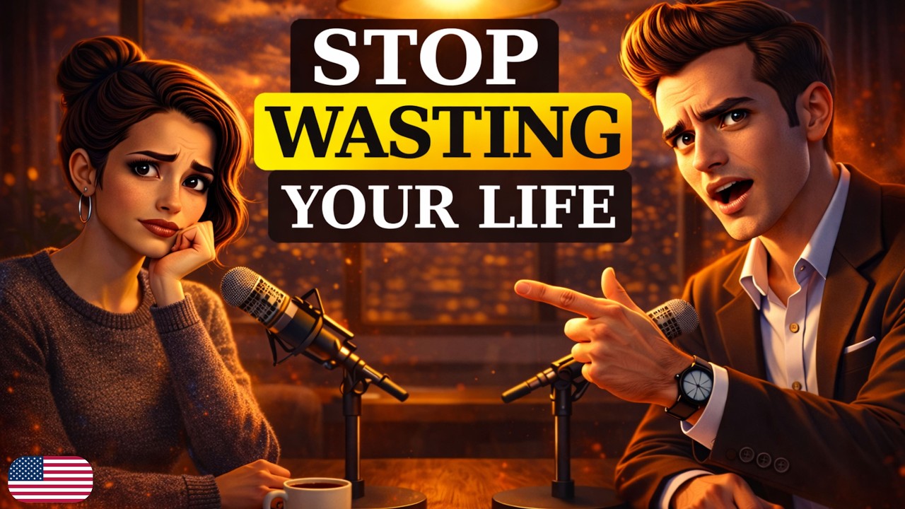 Stop Wasting Time | Learn Easy English Through Daily Conversations