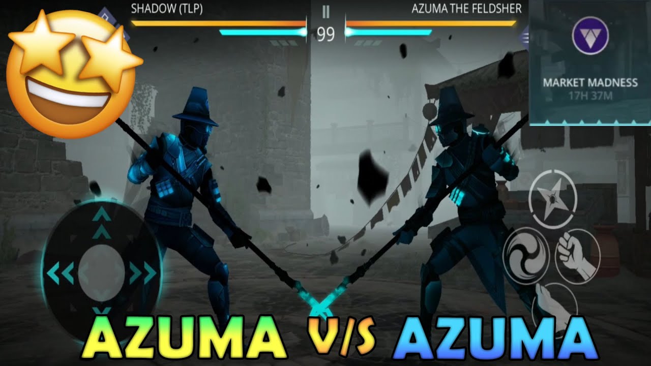 AZUMA V/S AZUMA | Shadow Fight 3 Hindi Gameplay | Market Madness #1