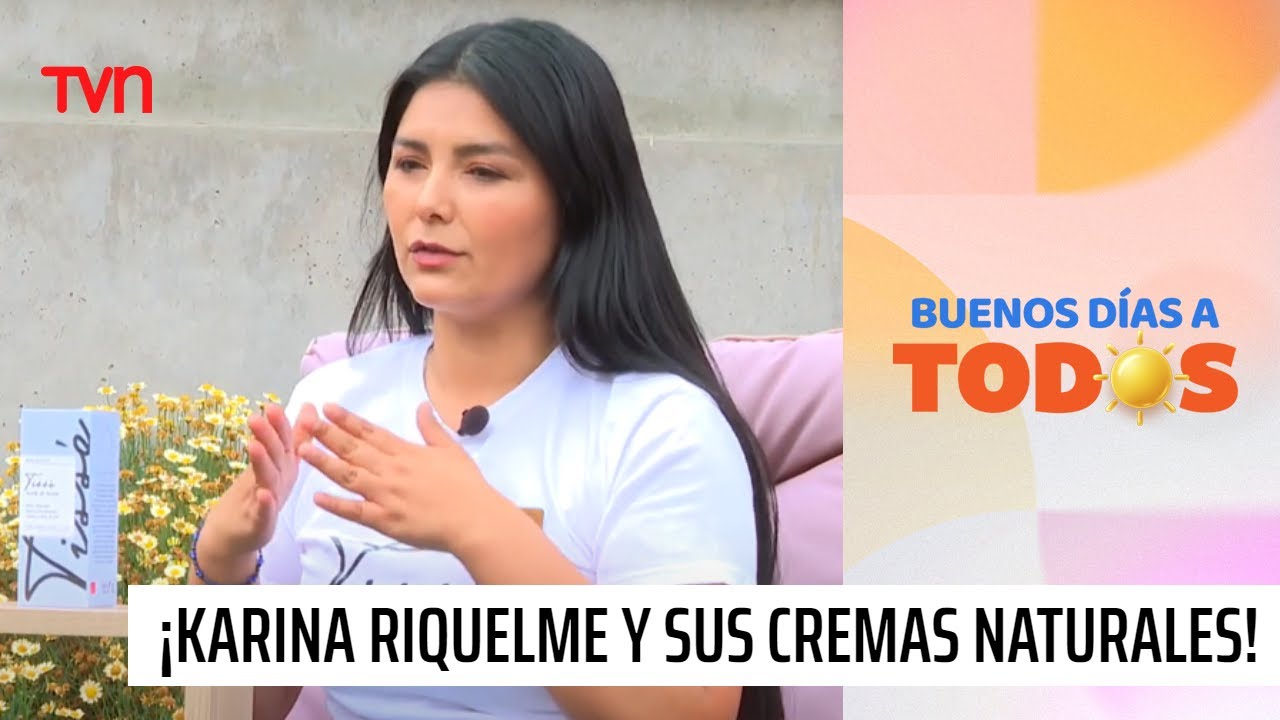 ¡Karina lo hizo! Creó un emprendimiento de cremas naturales | Buenos días a todos