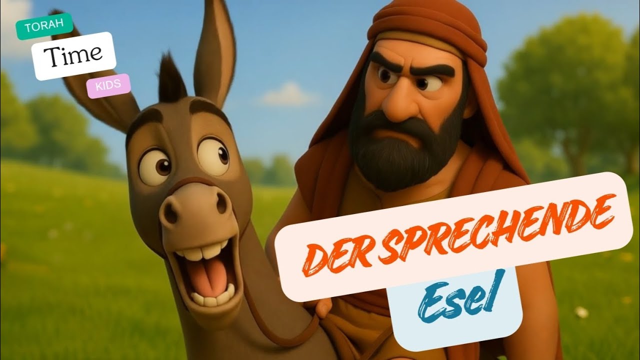 Der sprechende Esel #Torah #Judentum #Kinder #Cartoon #Animation #Esel 