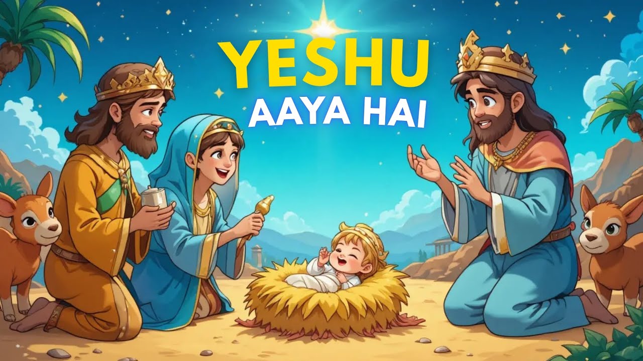 YESHU AAYA HAI ✝️🥳| Christmas 2025 | Jesus Born Song 🎶 New Carols song #jesus #yeshu #masih #new 