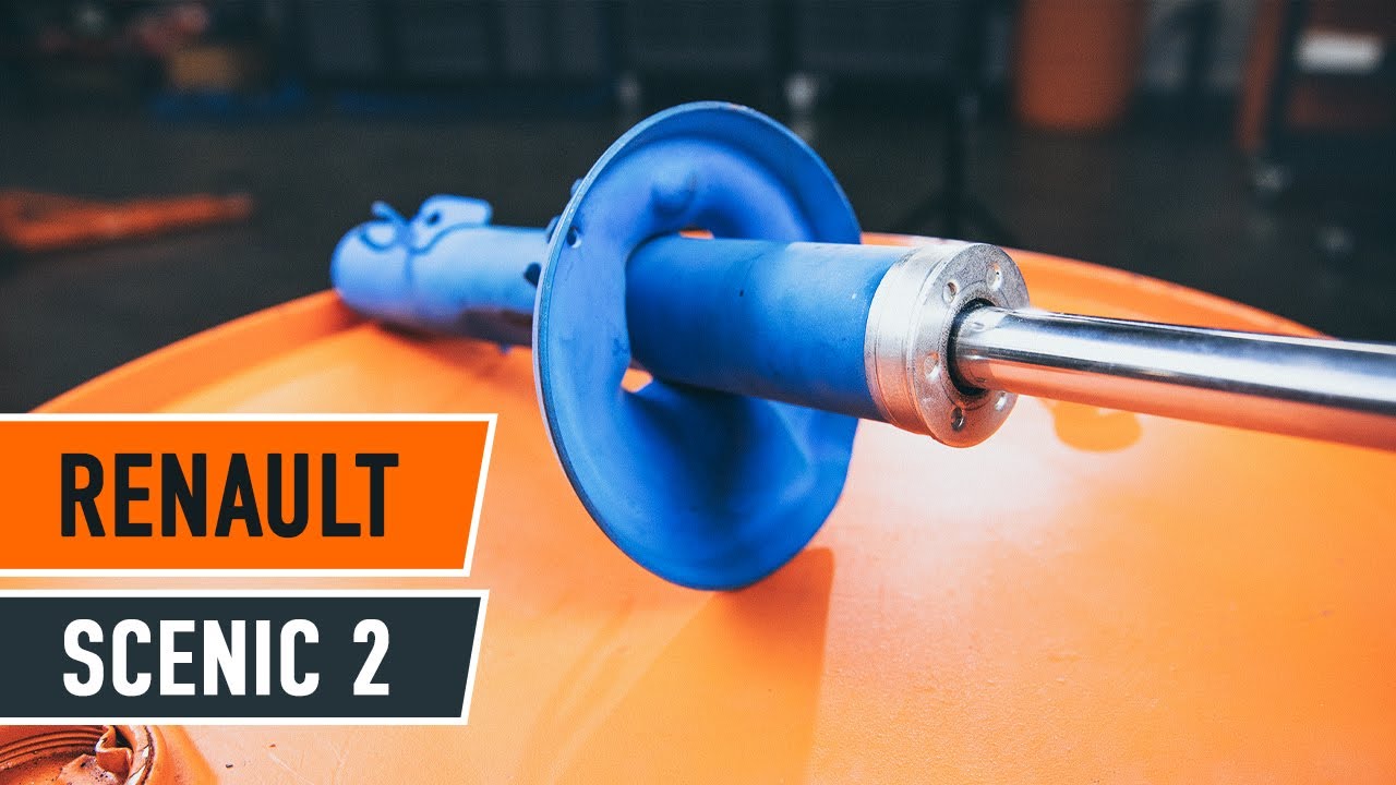 Jak vyměnit přední tlumič na  RENAULT SCÉNIC 2 [NÁVOD]