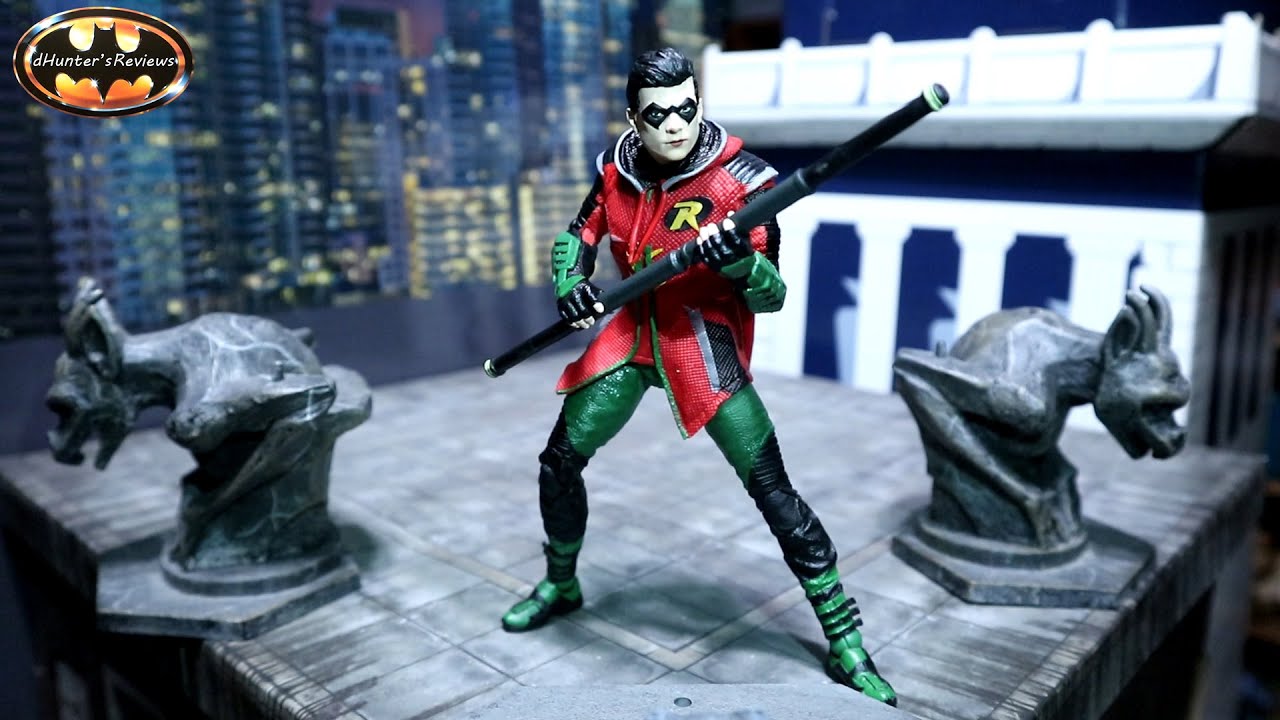 McFarlane DC Multiverse Robin Tim Drake Gotham Knights Action Figure Review & Comparison