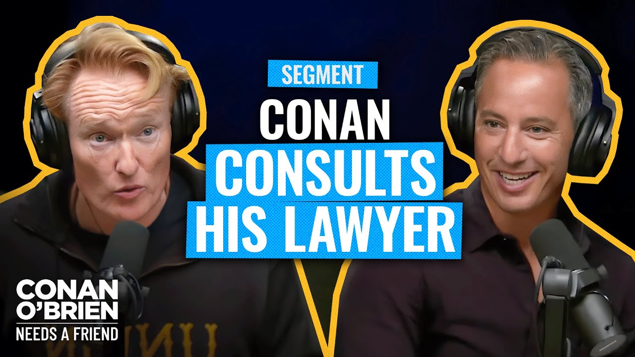 Conan Consults His Lawyer About Singing Popular Songs On The Podcast | Conan O'Brien Needs A Friend