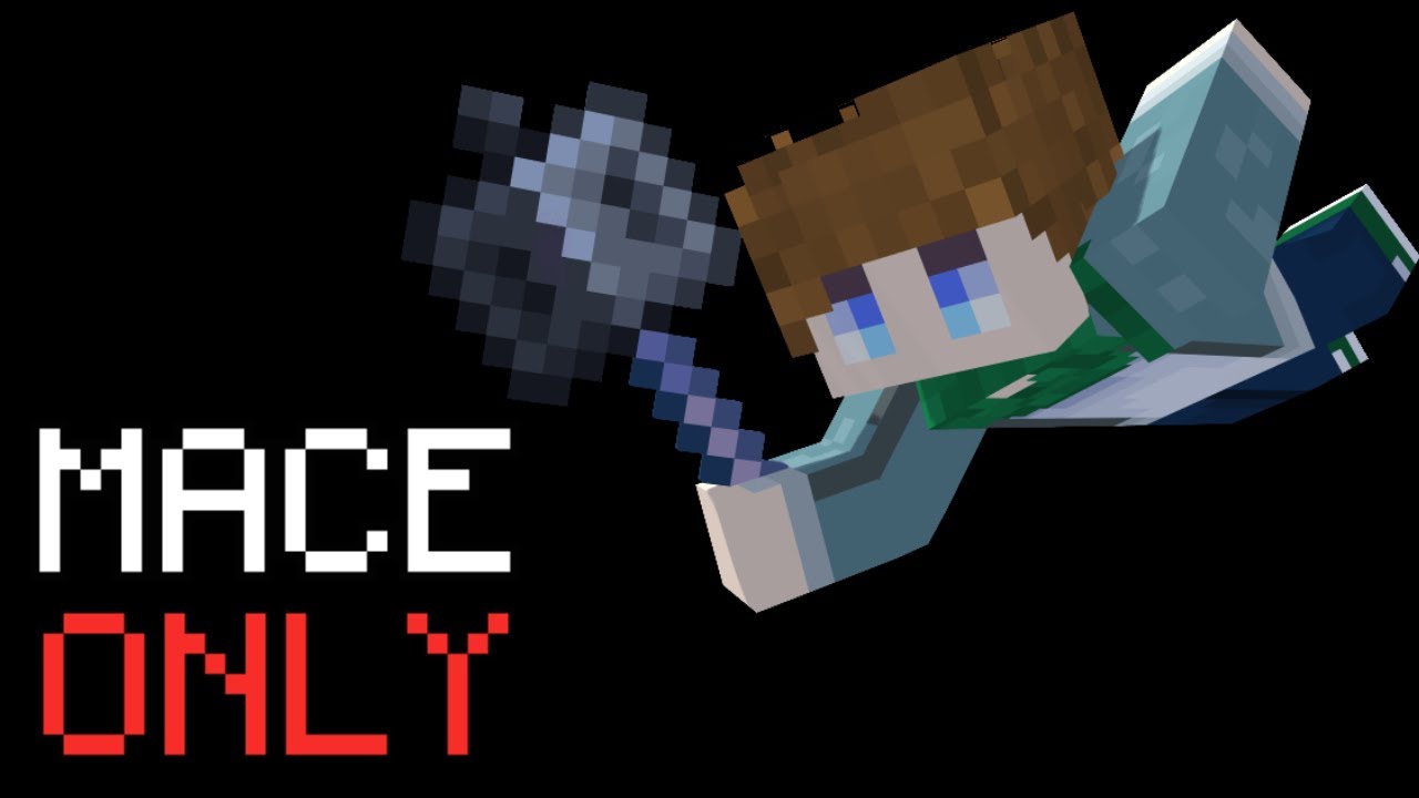 I Beat Minecraft Using ONLY the Mace, it Was Incredible