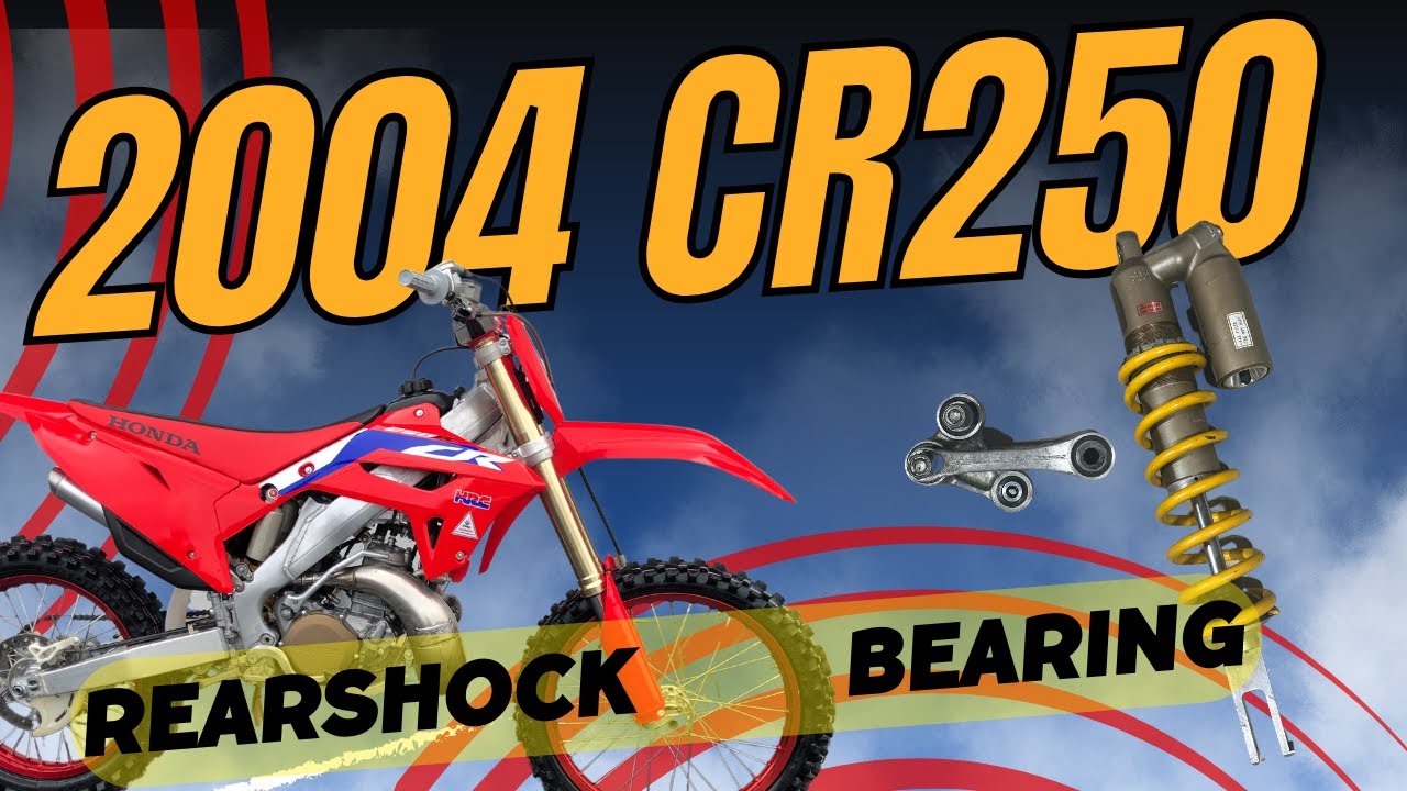 2004 Honda CR250 Rear Shock bearing rebuild, Restoration  DIY Guide