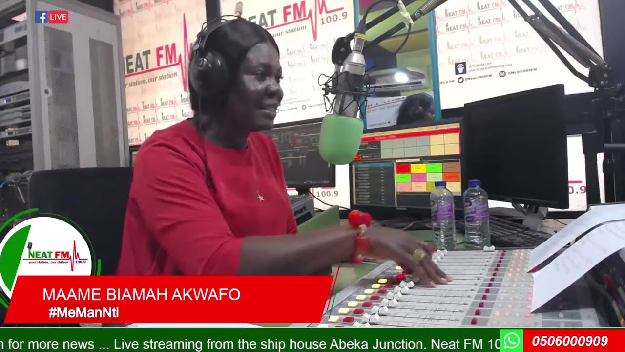 #MeManNti with MAAME BIAMAH AKWAFO on NEAT 100.9 FM     12/03/2026