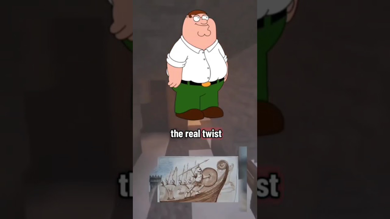 Peter Griffin explains Trojan War.  #aiexplains #familyguy #cartoonexplains